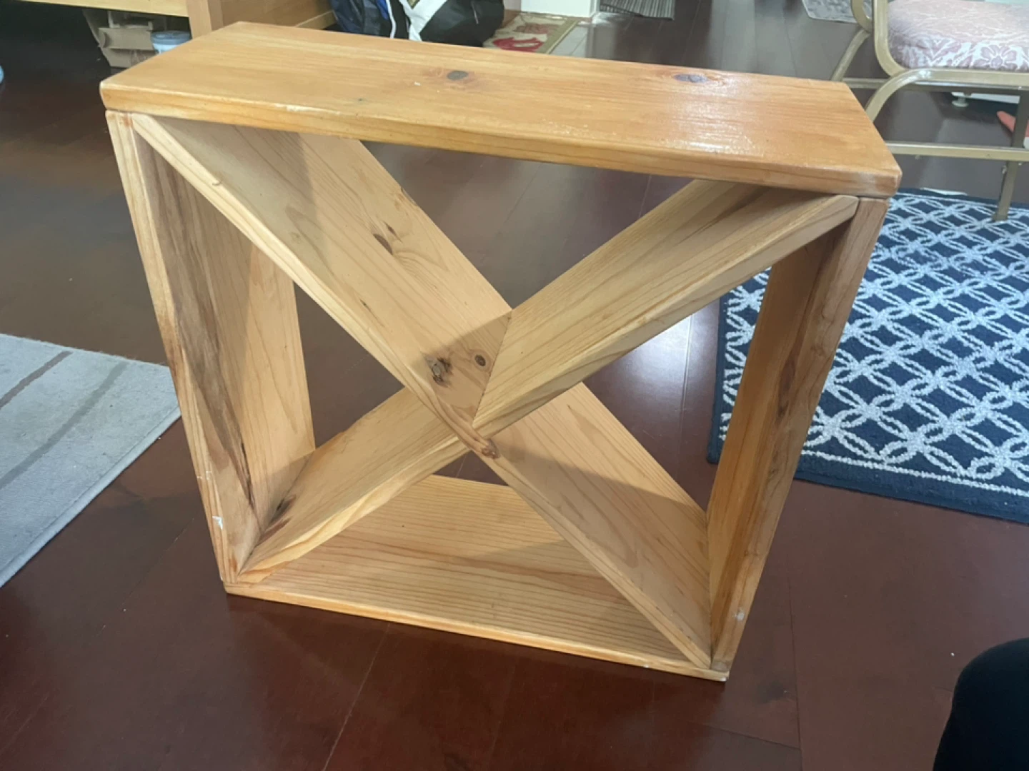 Wooden Cube Shelf Unit