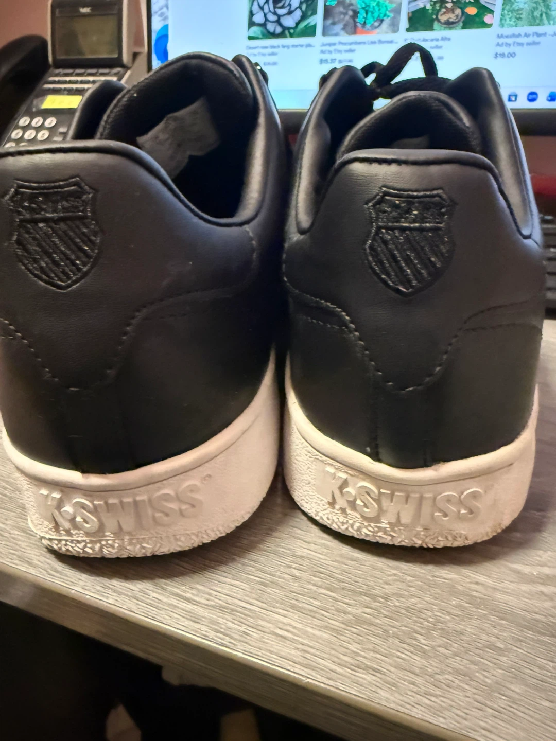 K-Swiss Men's Black Low Top Sneakers - photo 2