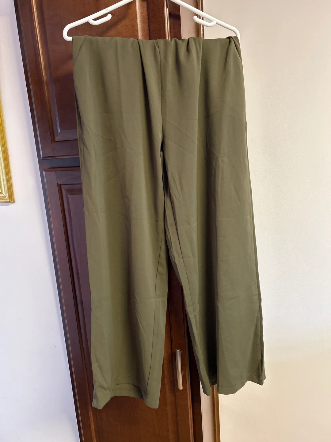 Women's Olive Green Pants and Blazer Set - photo 4