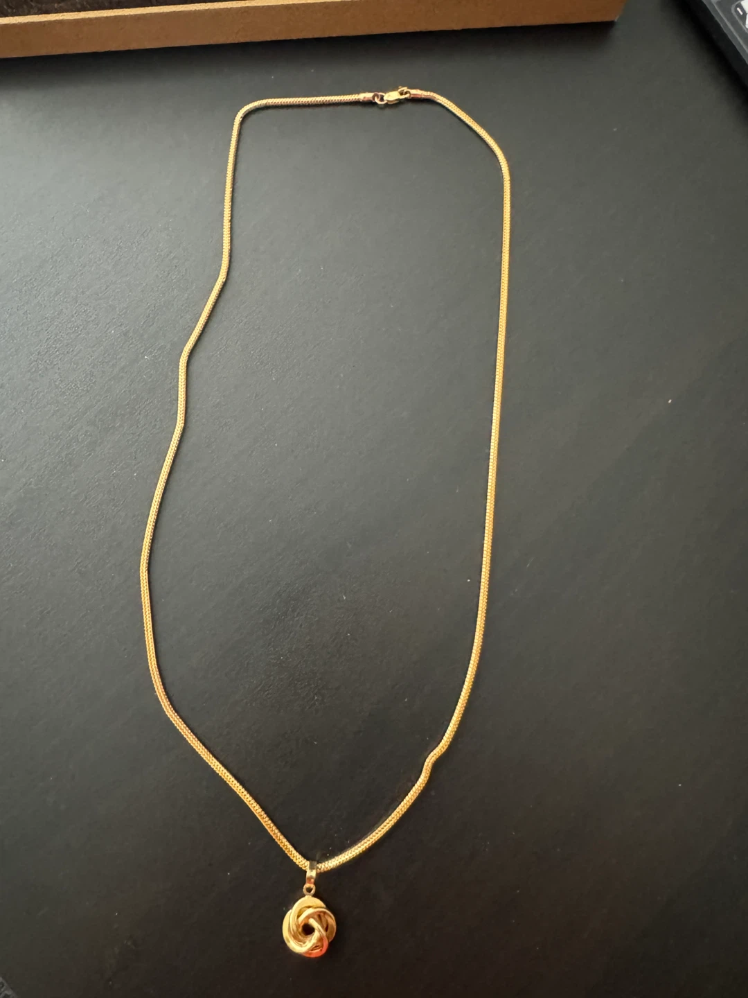 LUVENUS Gold Chain Necklace