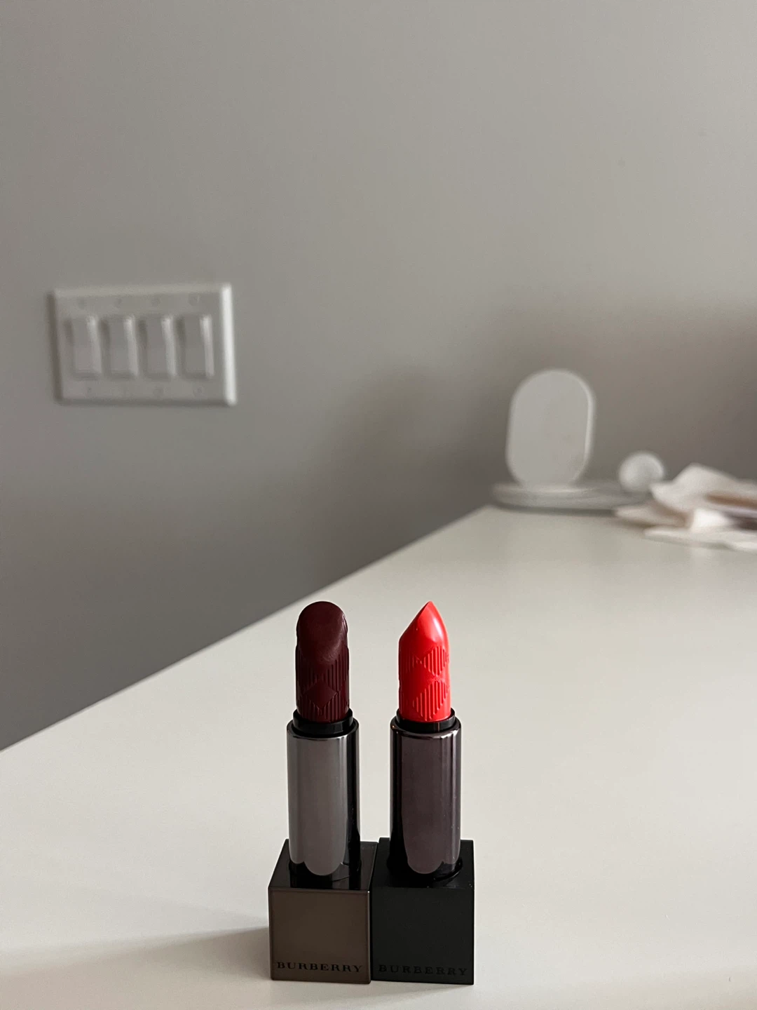 Burberry Lipsticks - Oxblood No. 97 & Honey Pink No. 17
