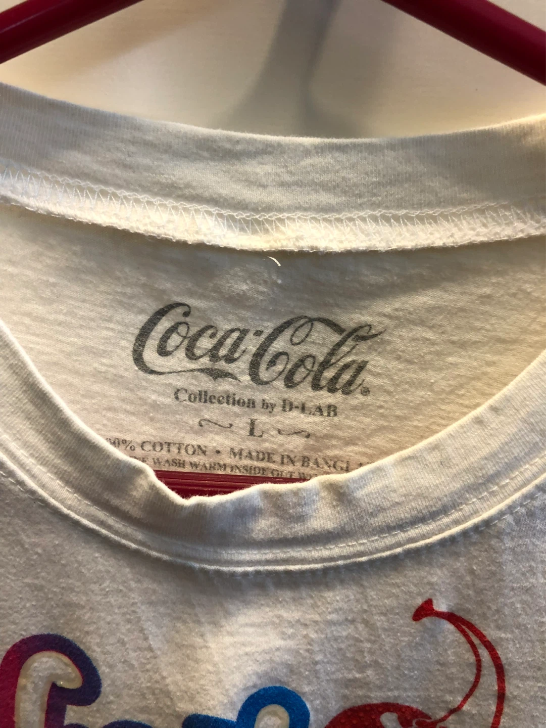 Women’s Cherry Coke Shirt Size Large - photo 3