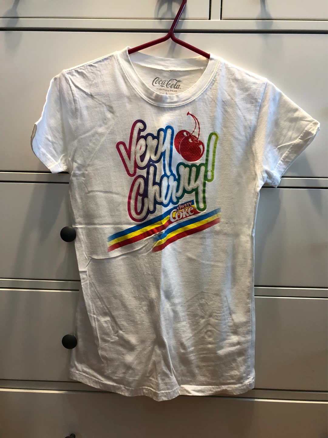 Women’s Cherry Coke Shirt Size Large