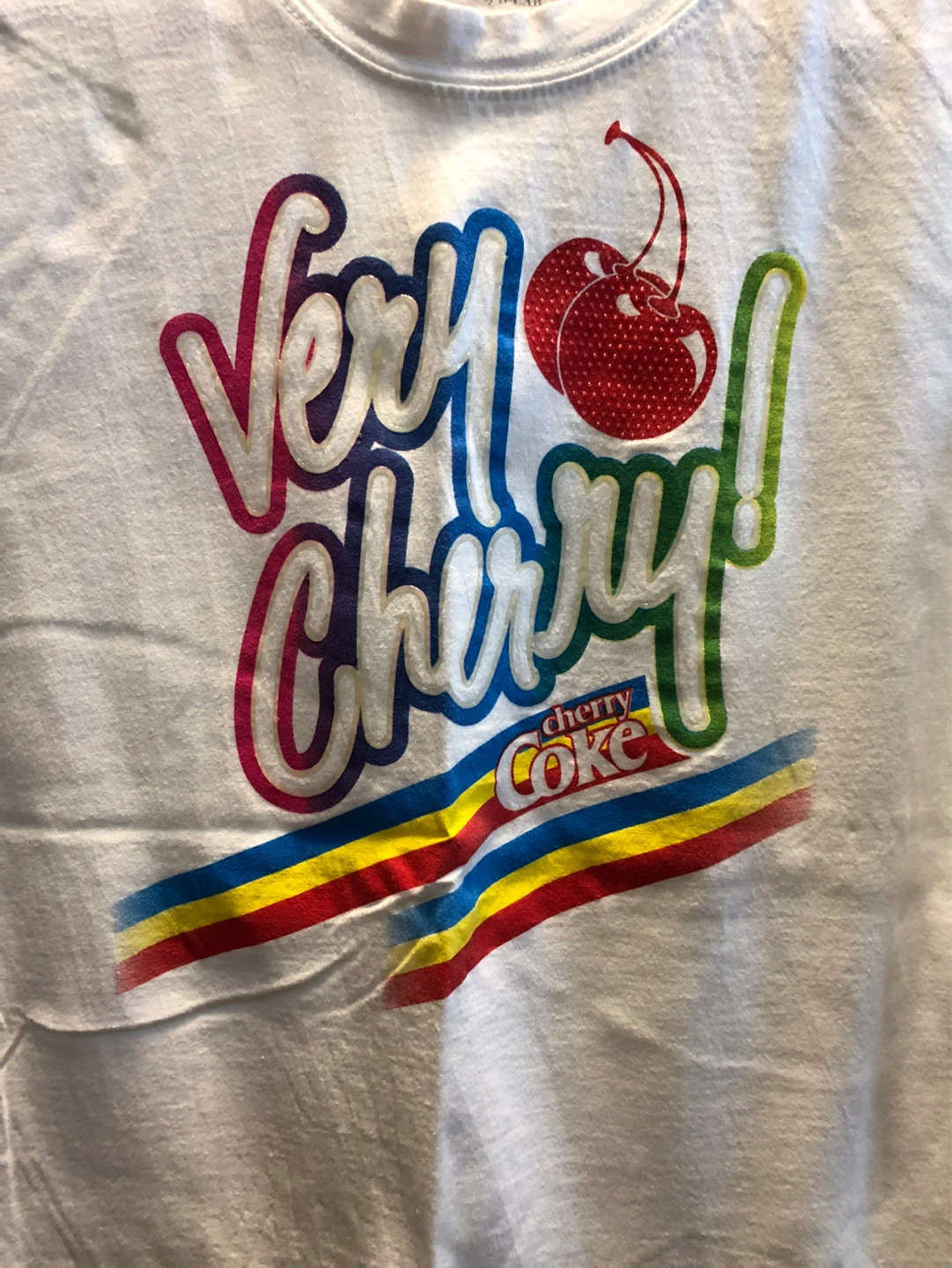 Women’s Cherry Coke Shirt Size Large - photo 2