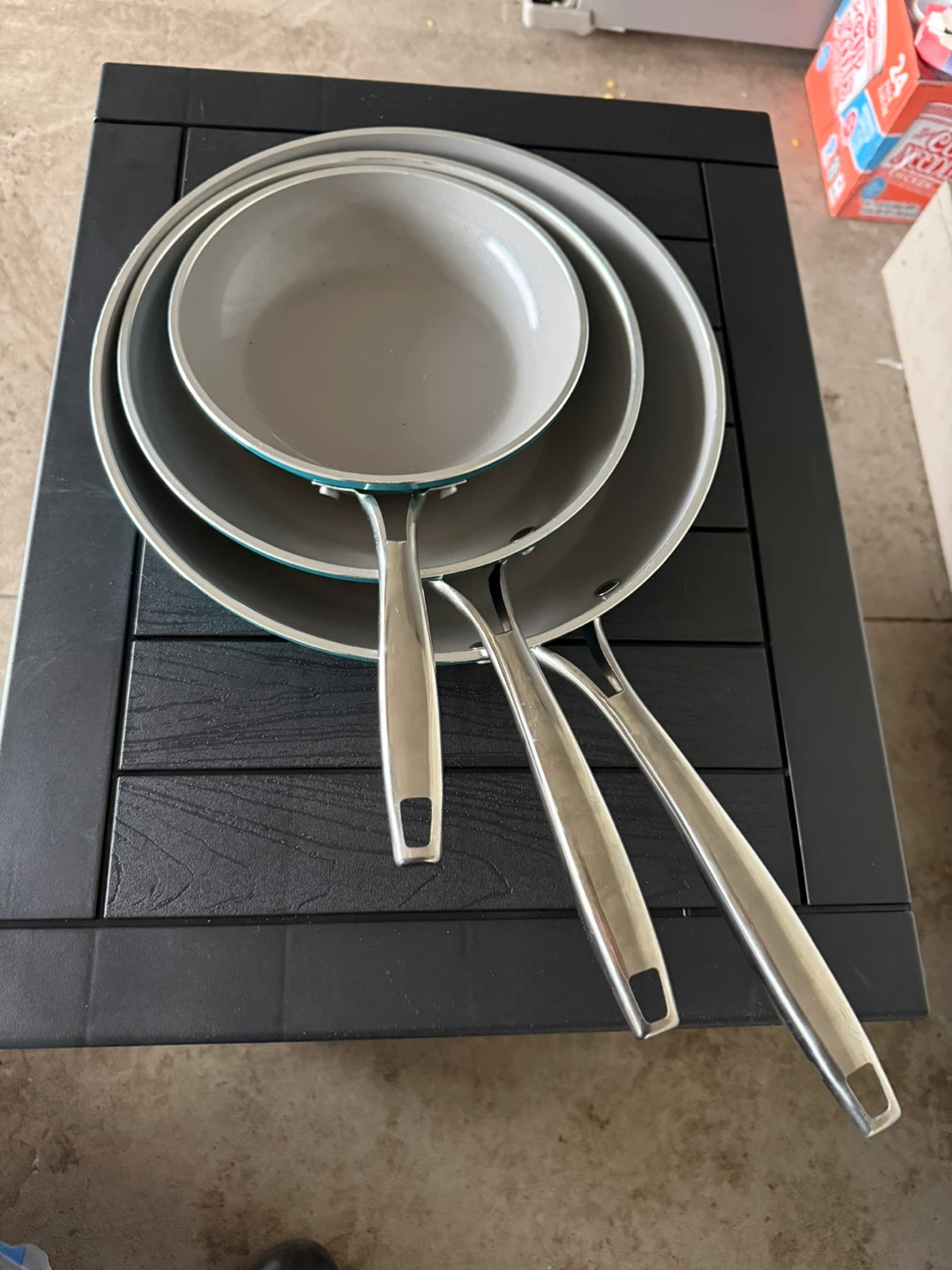 Gotham Steel Ceramic Nonstick Frying Pan Set