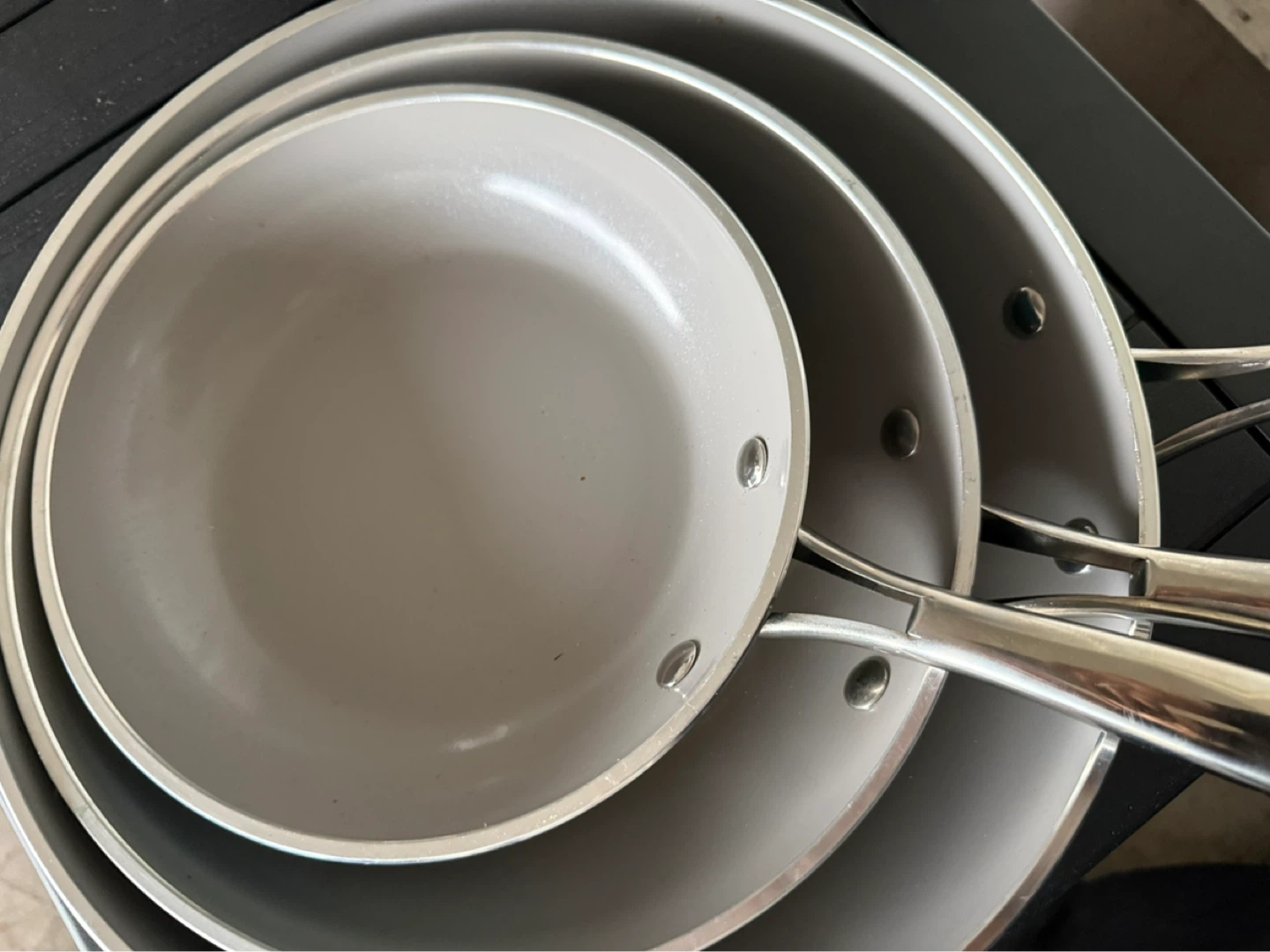 Gotham Steel Ceramic Nonstick Frying Pan Set - photo 3