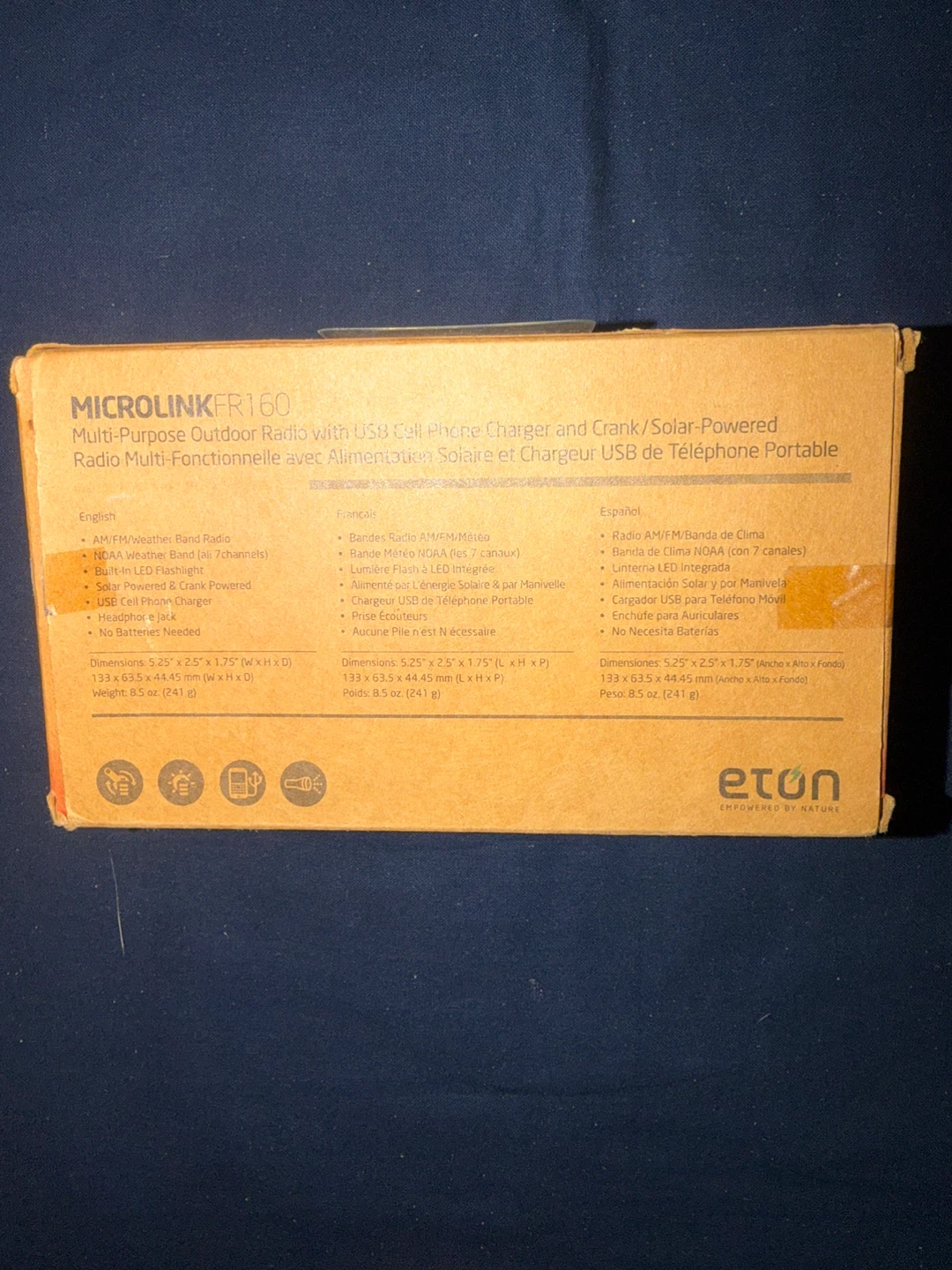 Eton FR160 Microlink Outdoor Emergency Radio - photo 2