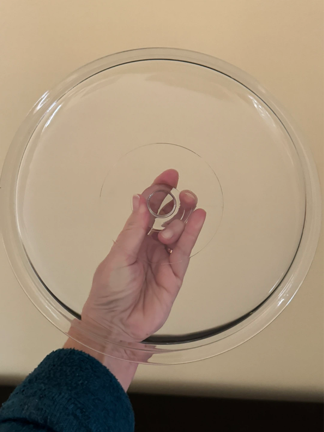 Glass Pot Round Lids Set of 2 - photo 2