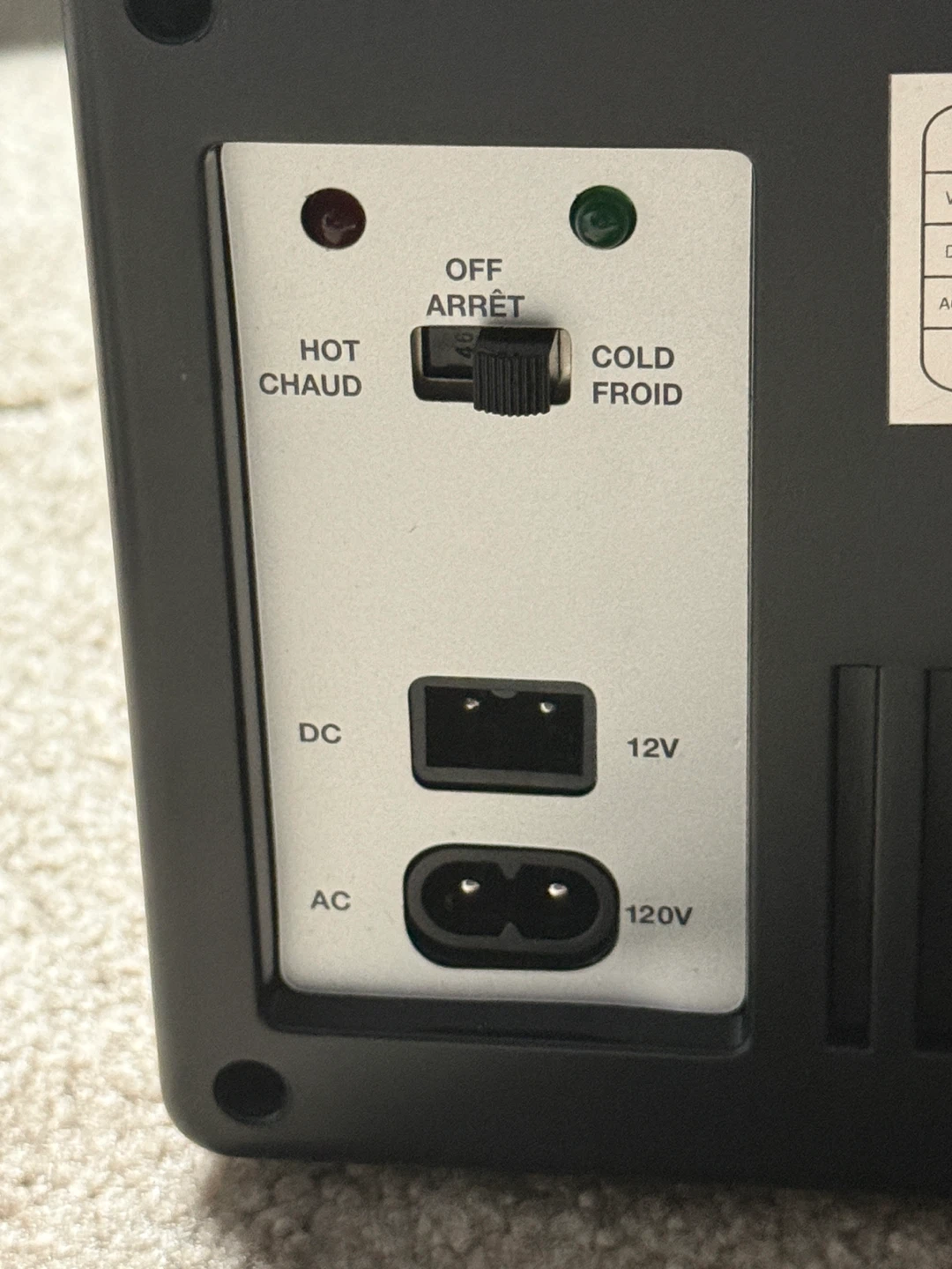 Coca-Cola Zero Mini Fridge with AC/DC Cords - photo 2