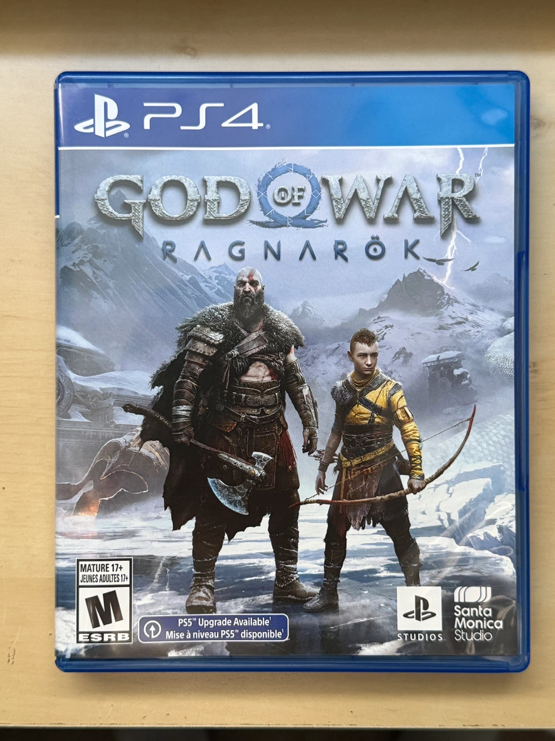 PlayStation 4 God of War Ragnarök Game