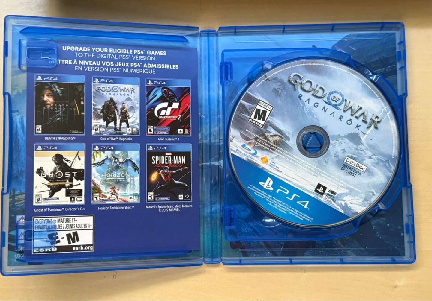 PlayStation 4 God of War Ragnarök Game - photo 2
