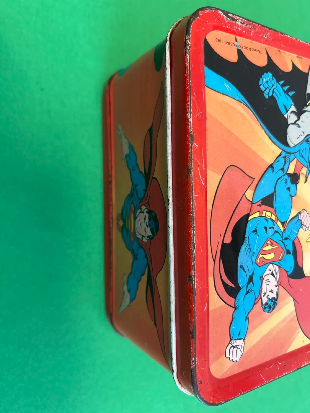 Super Powers DC Comics Metal Lunchbox Aladdin Industries 1983 - photo 3
