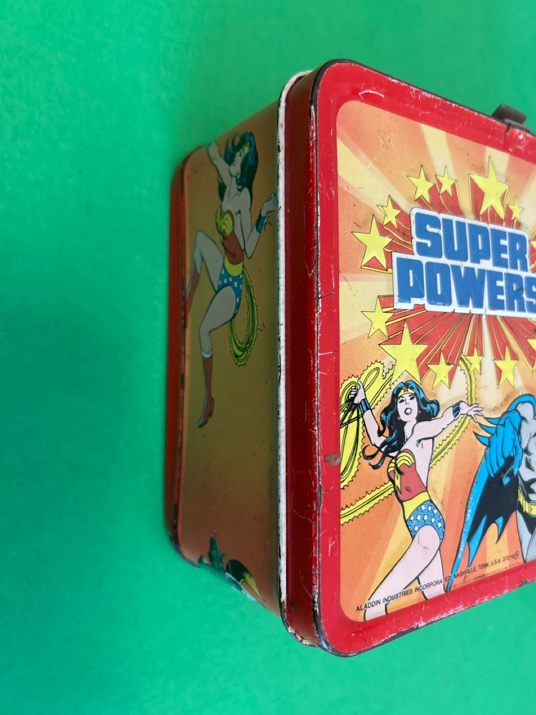 Super Powers DC Comics Metal Lunchbox Aladdin Industries 1983 - photo 5