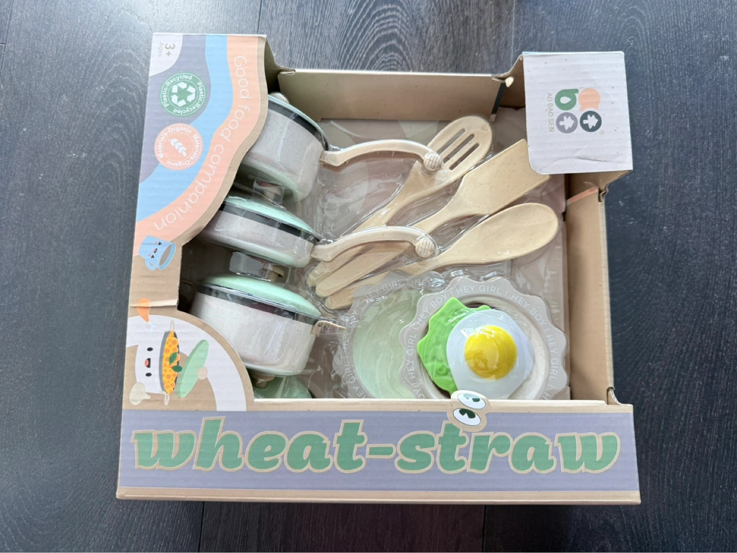 Wheat Straw Cooking Toys