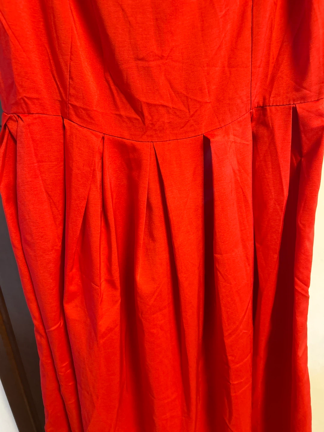 Red Halter Neck Dress - photo 2