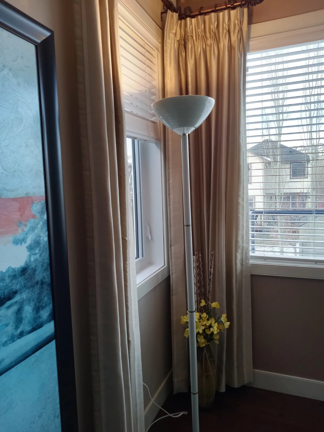 White Floor Lamp