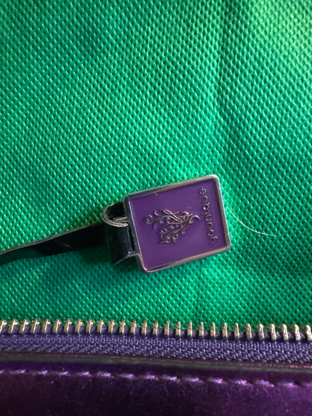 Younique Purple Metallic Tote Handbag - photo 4