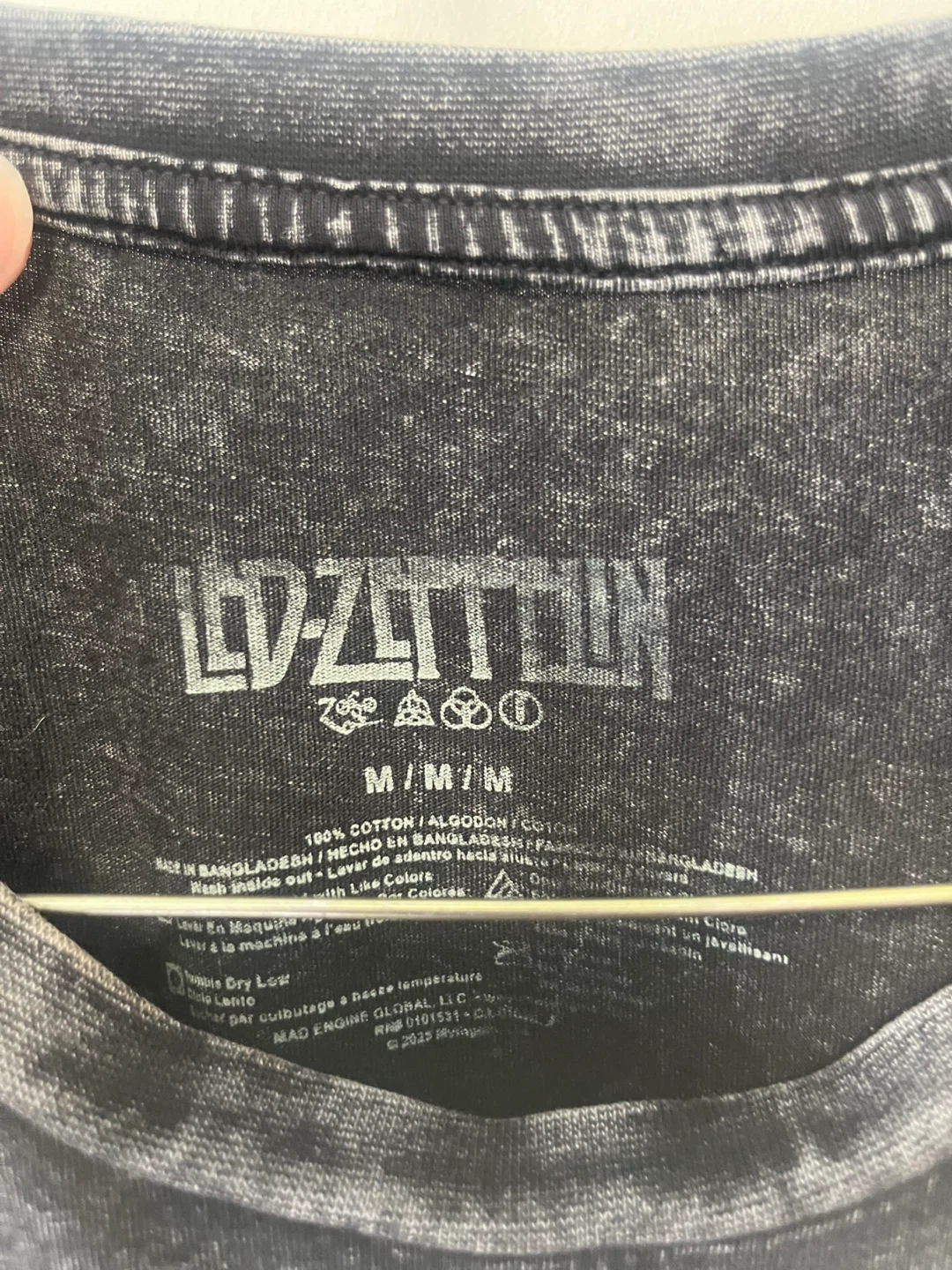 Led Zeppelin T-Shirt - Size Medium - photo 3