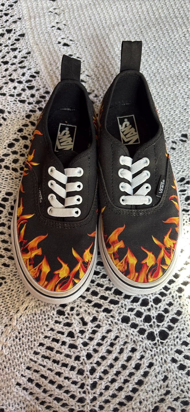 Vans Flame Slip-On Shoes - Kids' Size 3