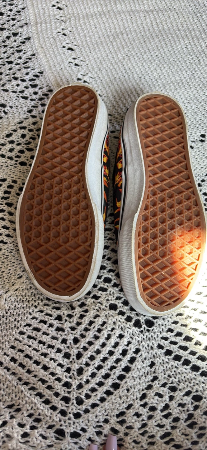 Vans Flame Slip-On Shoes - Kids' Size 3 - photo 2