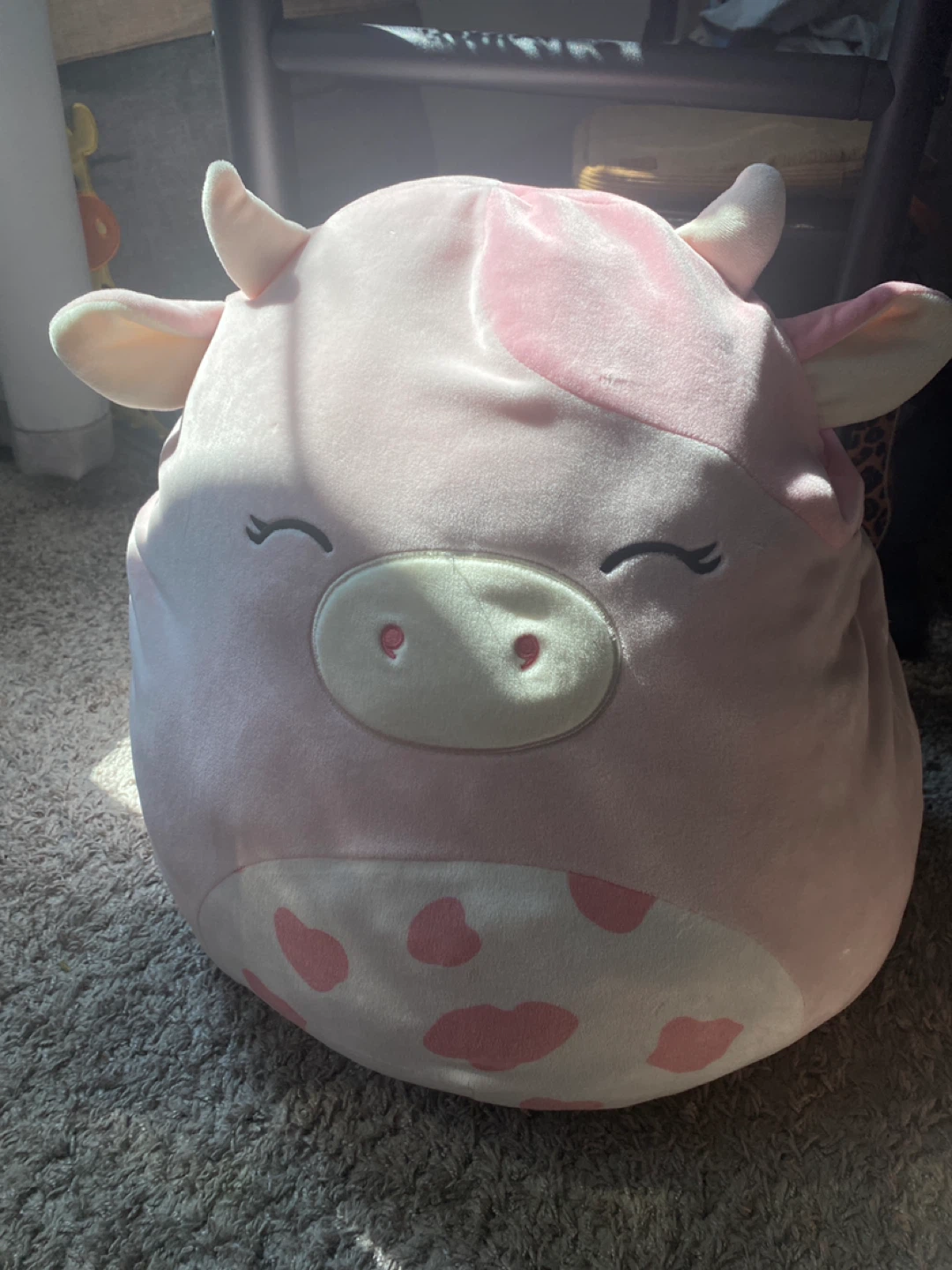 Original squishmallows pink cow - photo 2