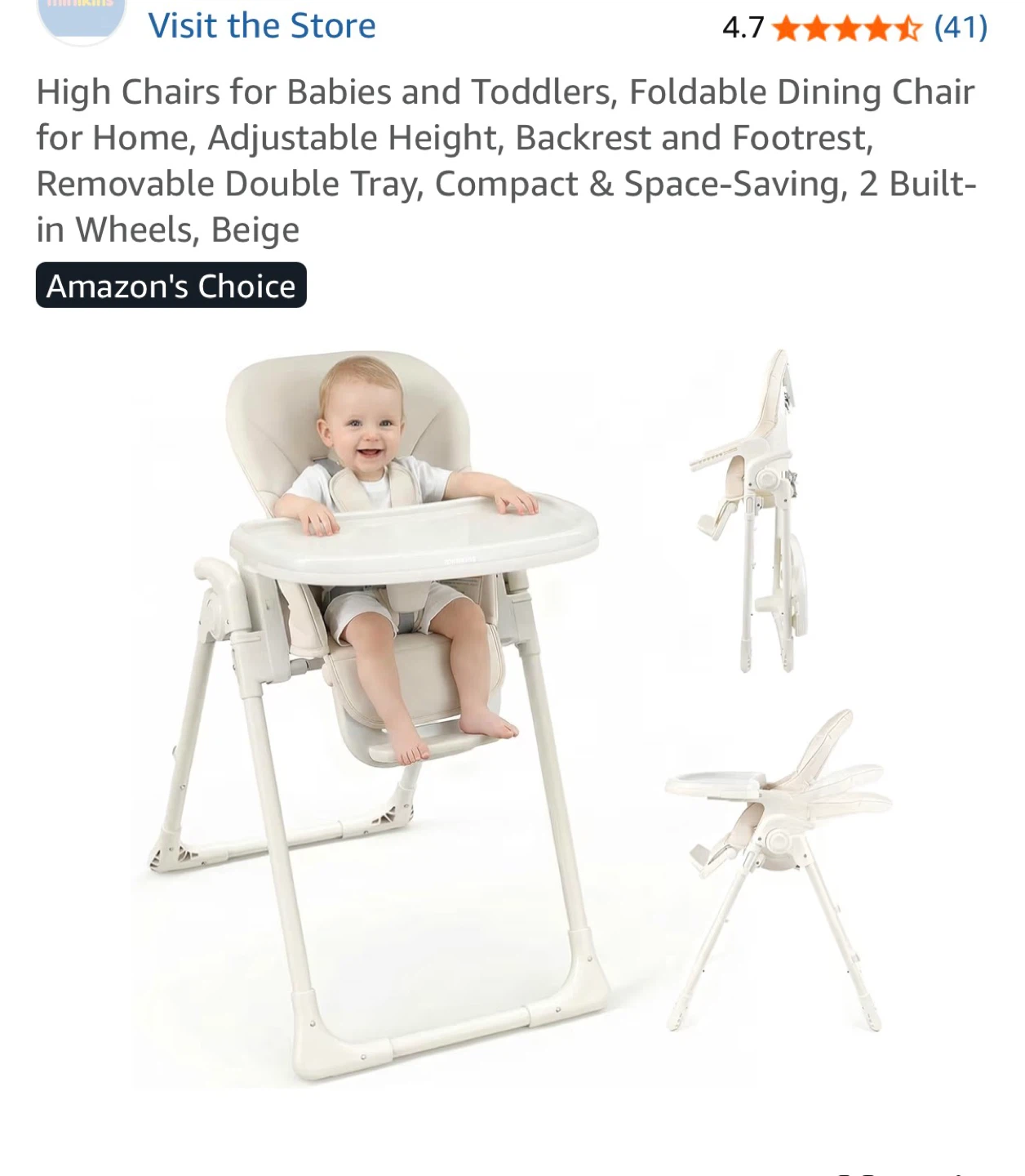 Brand new High Chairs for Babies and Toddlers
