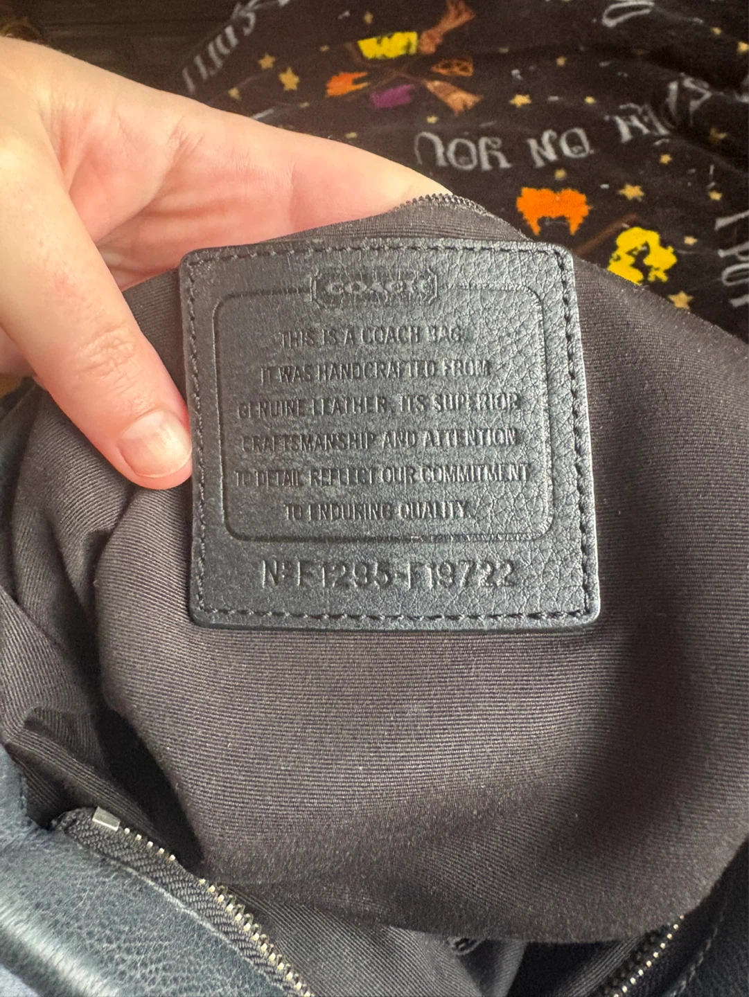 Coach Black Leather Shoulder Bag - photo 3