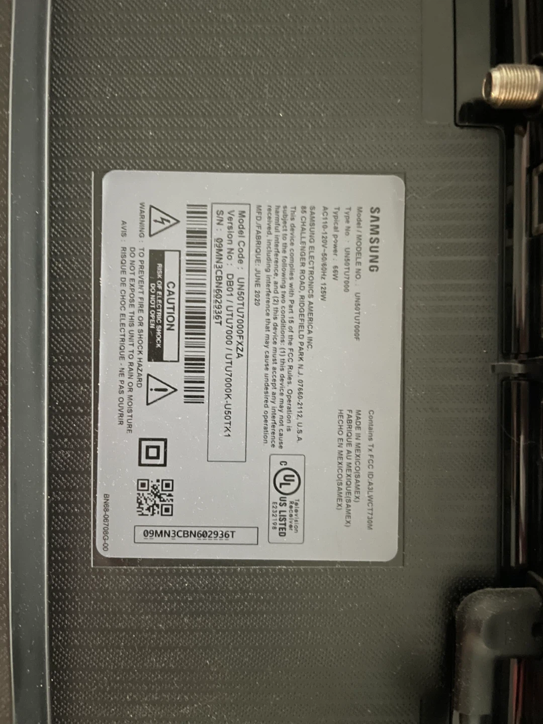 Samsung 50" 4K UHD Smart TV - photo 2