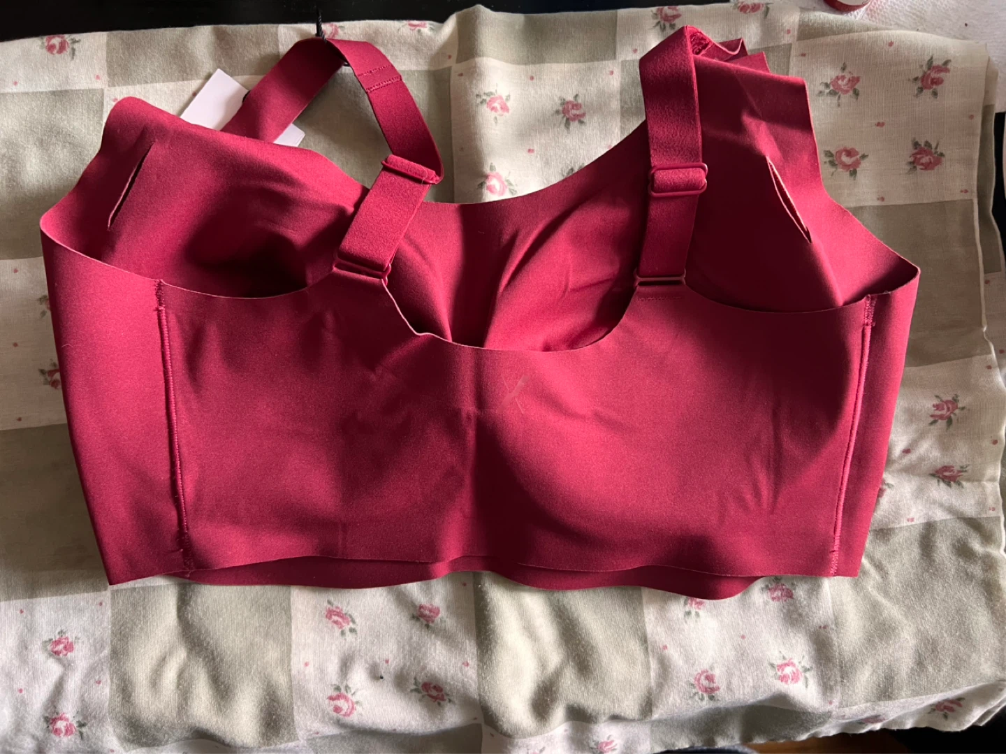 Knix Seamless Adjustable Pullover Bra - Red - photo 2