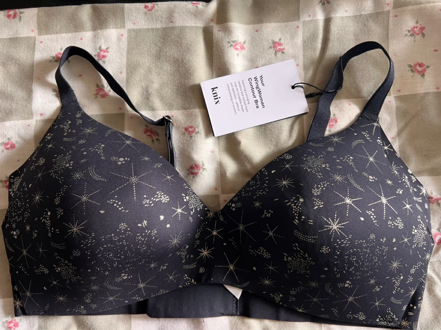 Knix Your Woman Contour Bra - Star Print