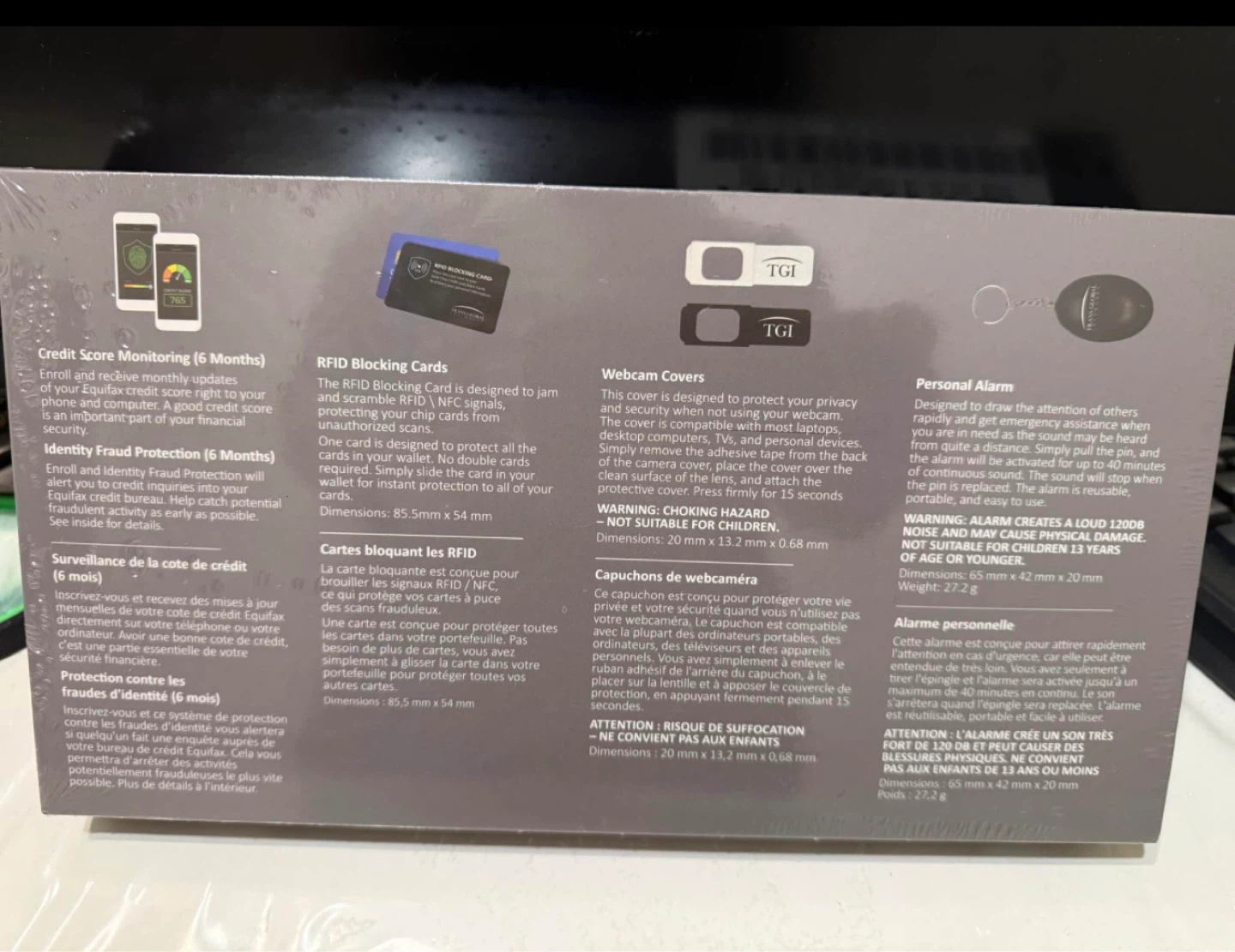 Personal Alarm, RFID Blocking card, and more… - photo 4