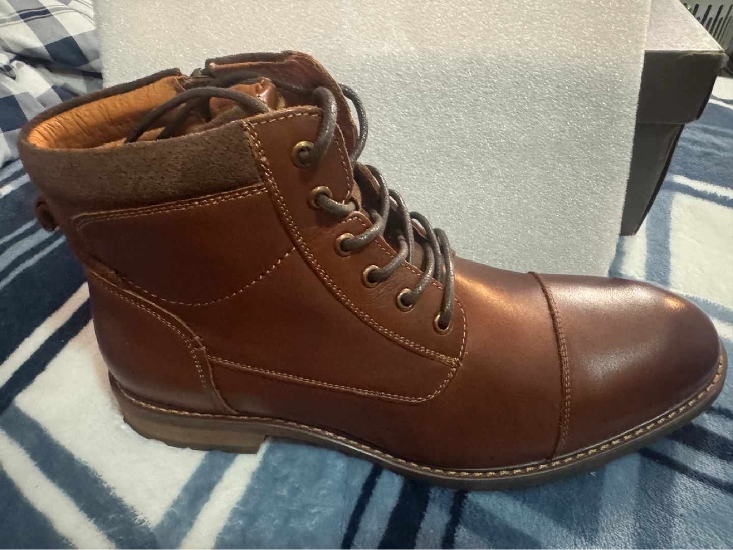 Men's Lodge CT Boot - Chestnut - Size 9M - photo 2