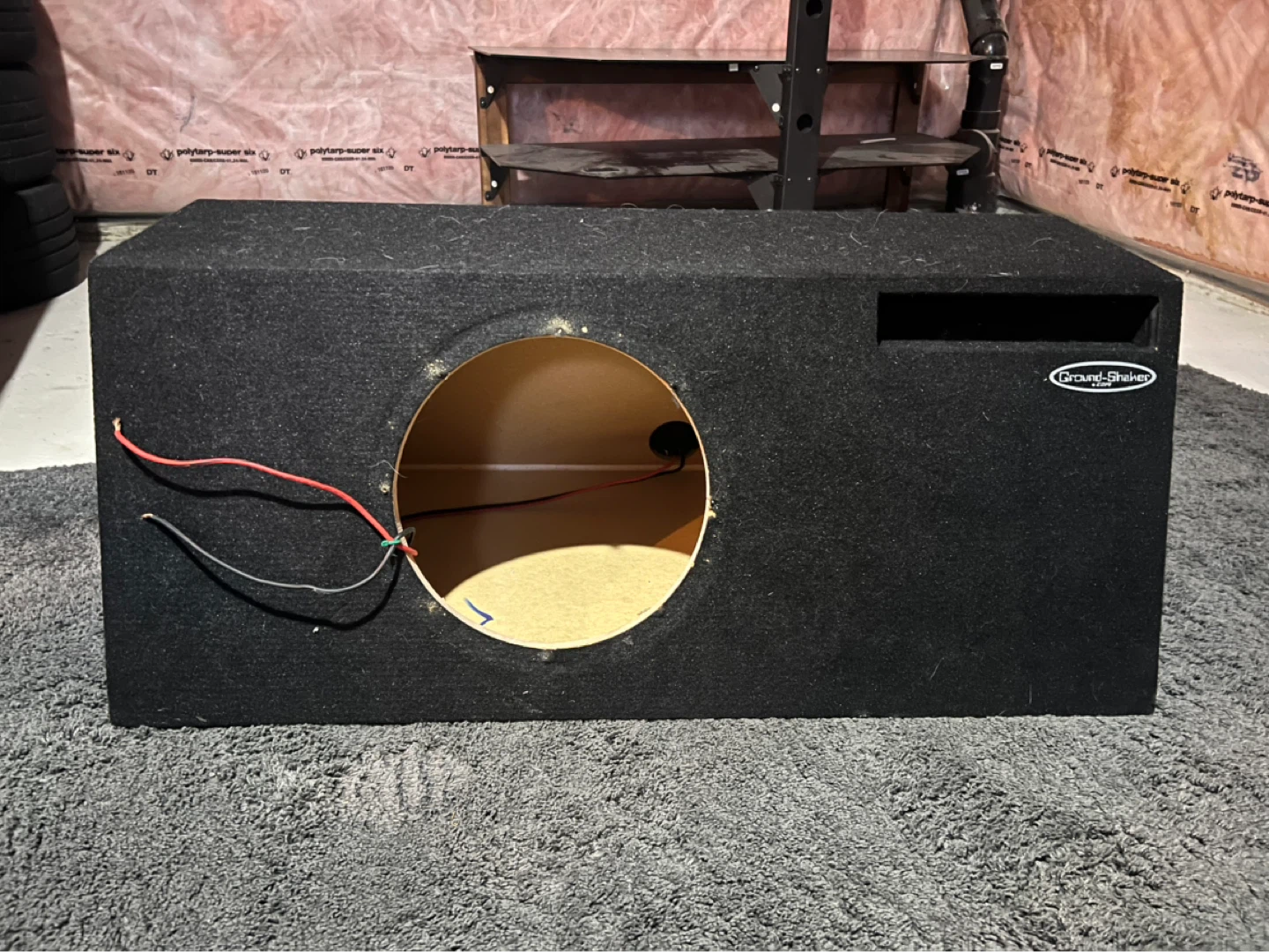 Ground Shaker 12" Ported Subwoofer Box -2006-2021 Dodge Charger - photo 2