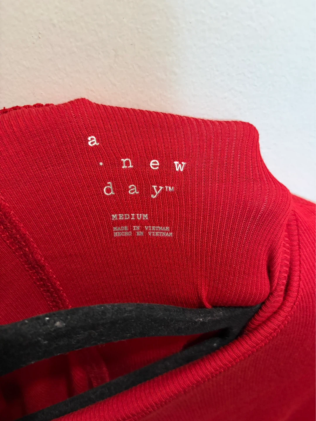 A New Day Red Ribbed Knit Top - photo 3