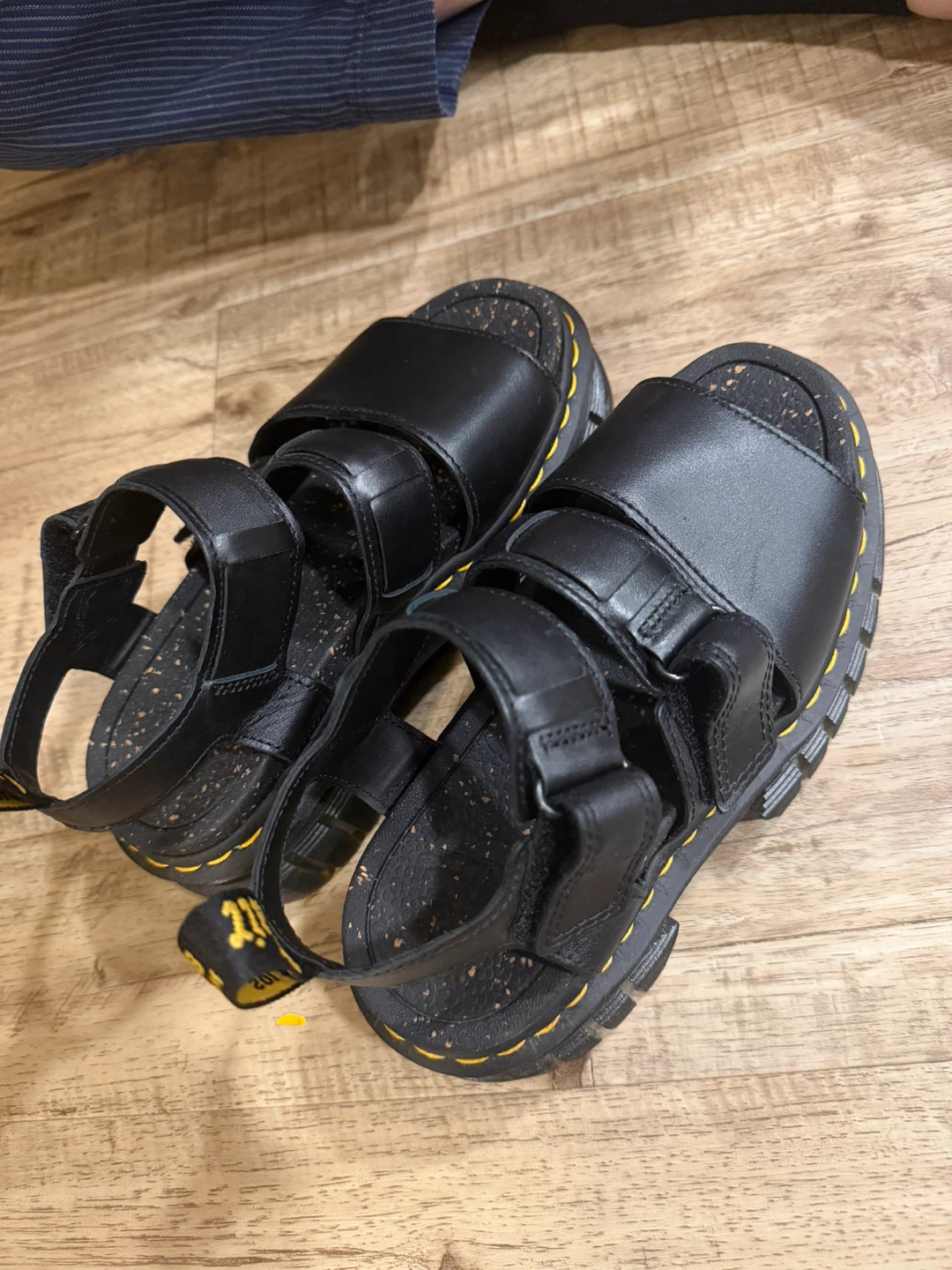 Dr. Martens Women's Ricki 3 Strap Sandals - Size 5 UK / 7 US