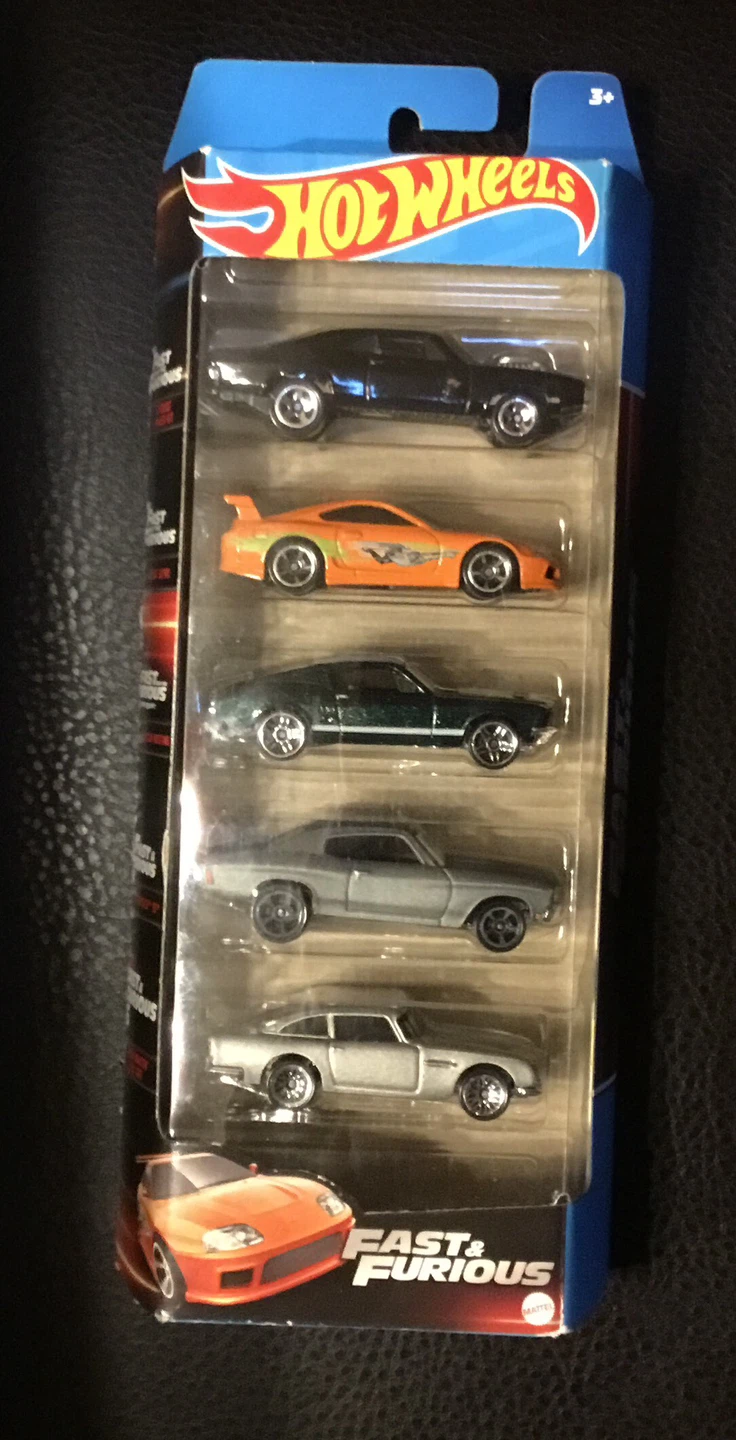 Hot Wheels Fast & Furious 5 Car Set