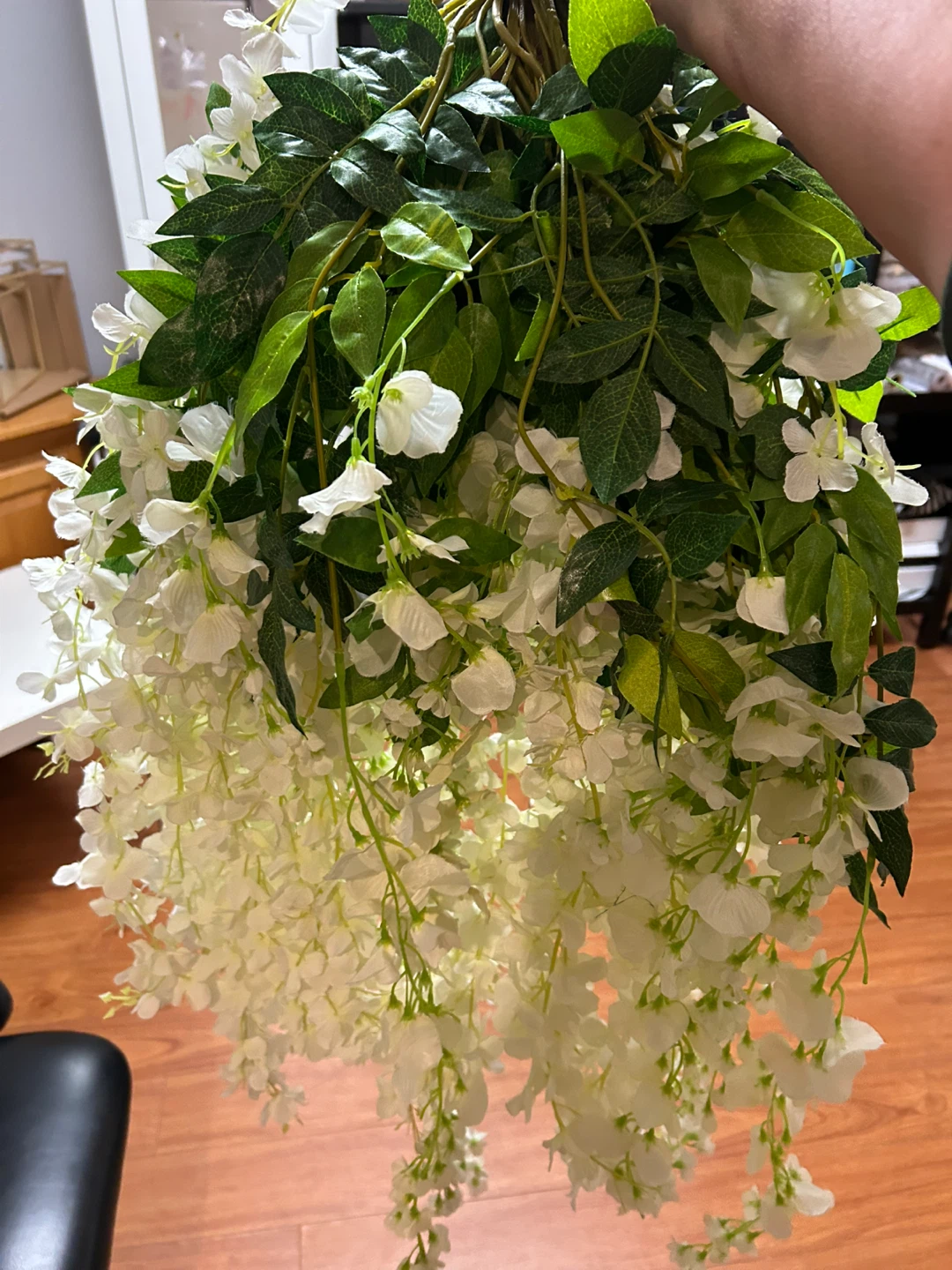 Artificial Wisteria Flowers Garland - photo 2