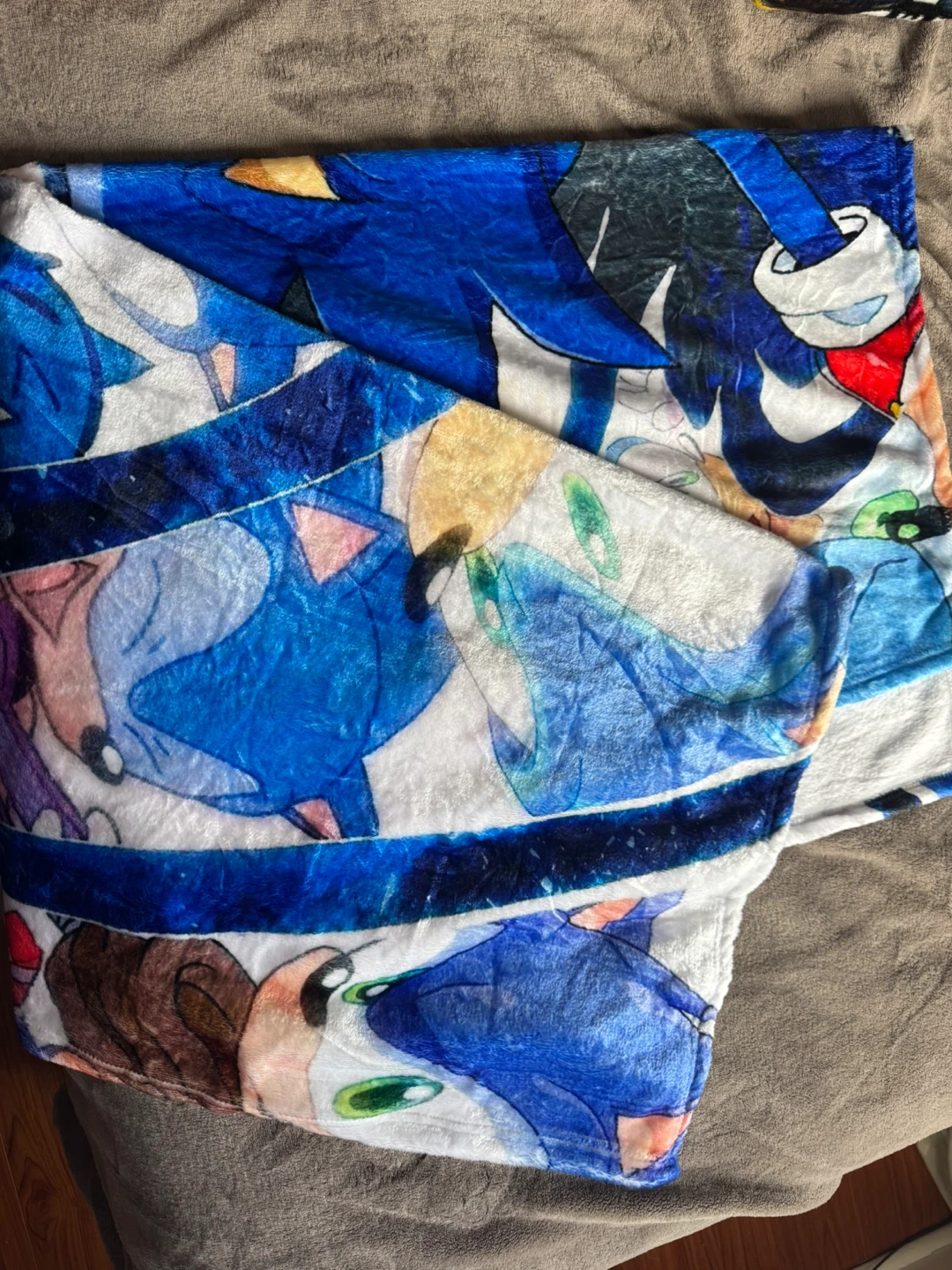 Sonic the Hedgehog Fleece Blanket
