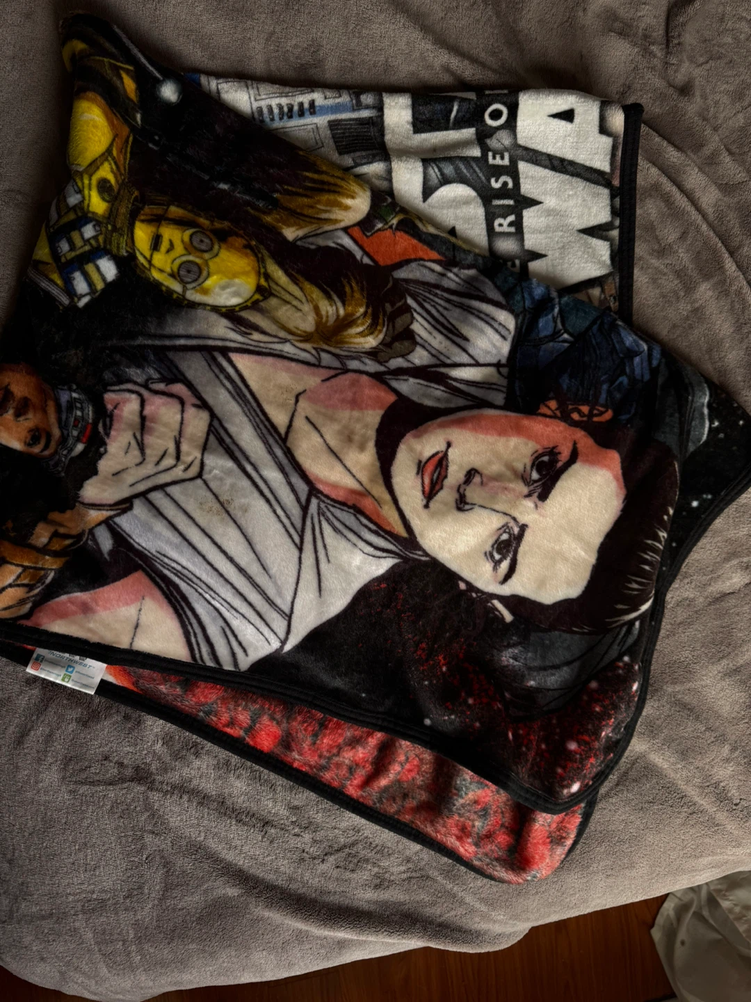 Star Wars Rise of Skywalker Fleece Blanket