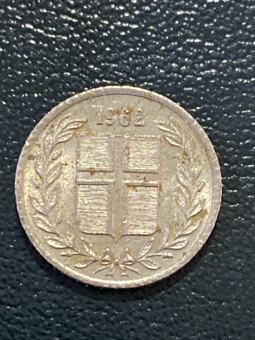 Iceland 10 Aurar Coin 1962