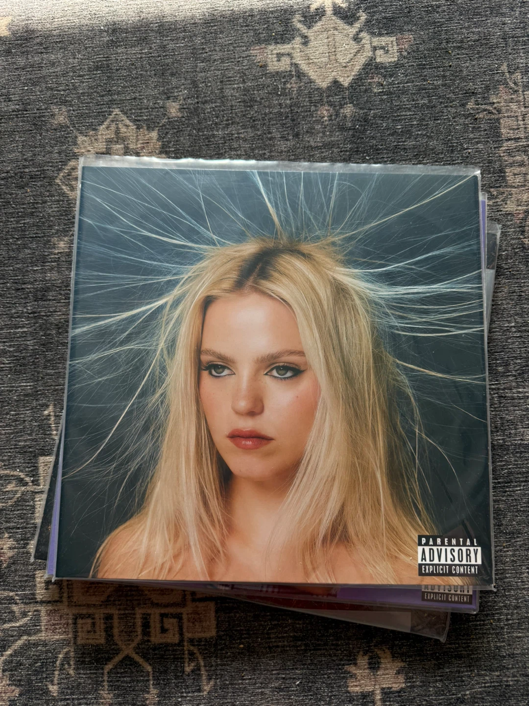 Renee Rapp ‘Snow Angel’ Black Ice vinyl pressing