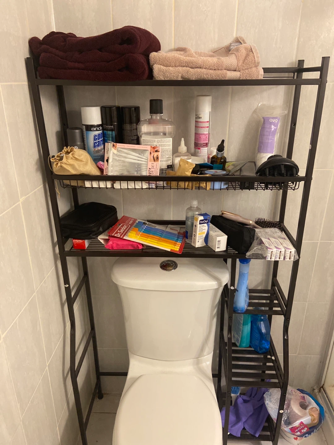 Over-the-Toilet Storage Shelf - photo 2
