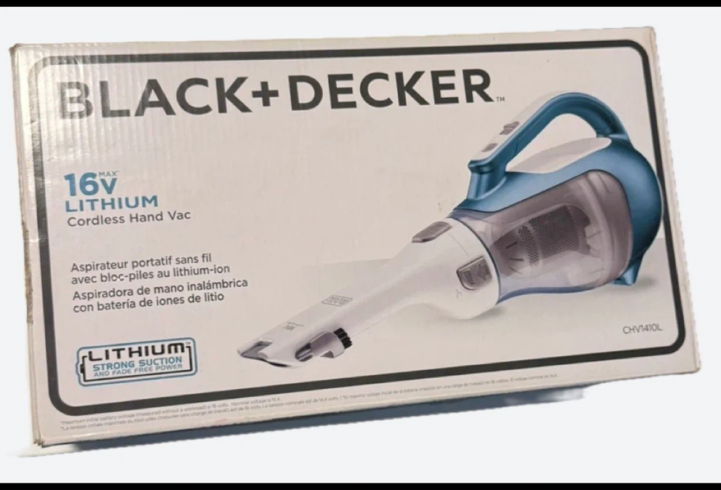 Black+Decker Cordless Hand Vac