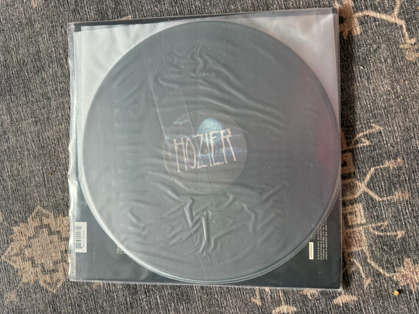Hozier’s ‘Hozier’ album on standard black LP - photo 2