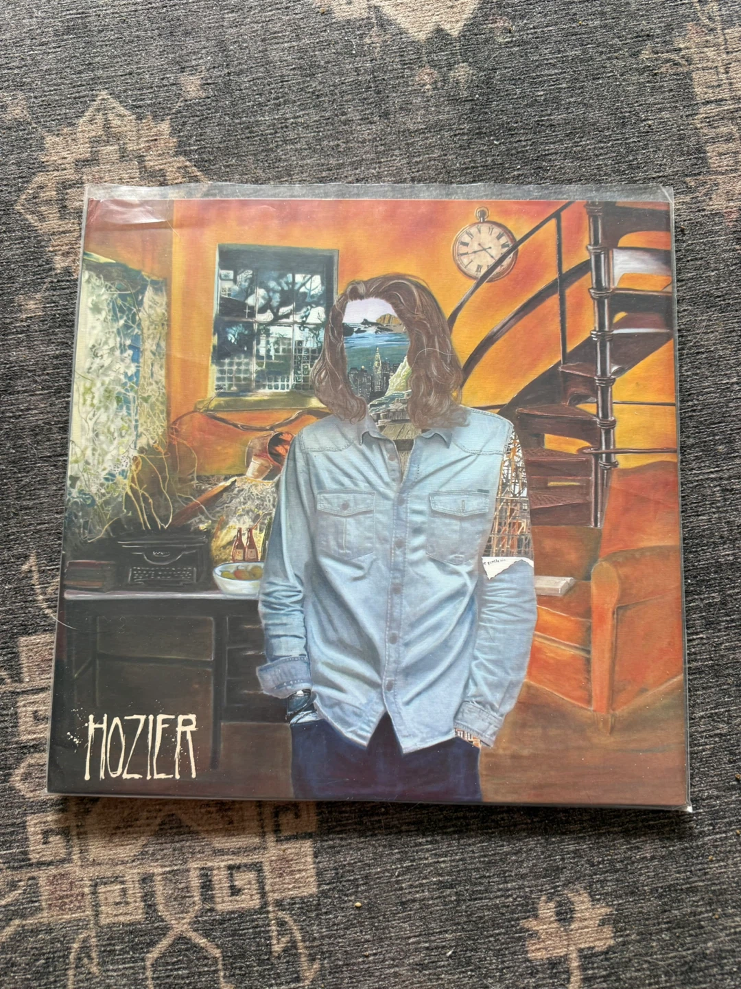 Hozier’s ‘Hozier’ album on standard black LP