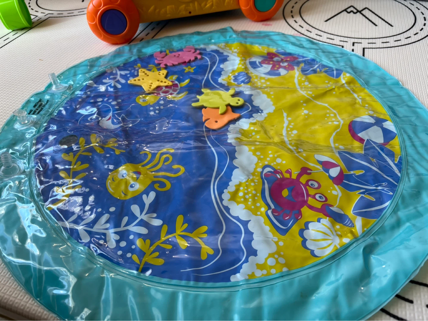 Inflatable Water Play Mat for Babies - photo 2