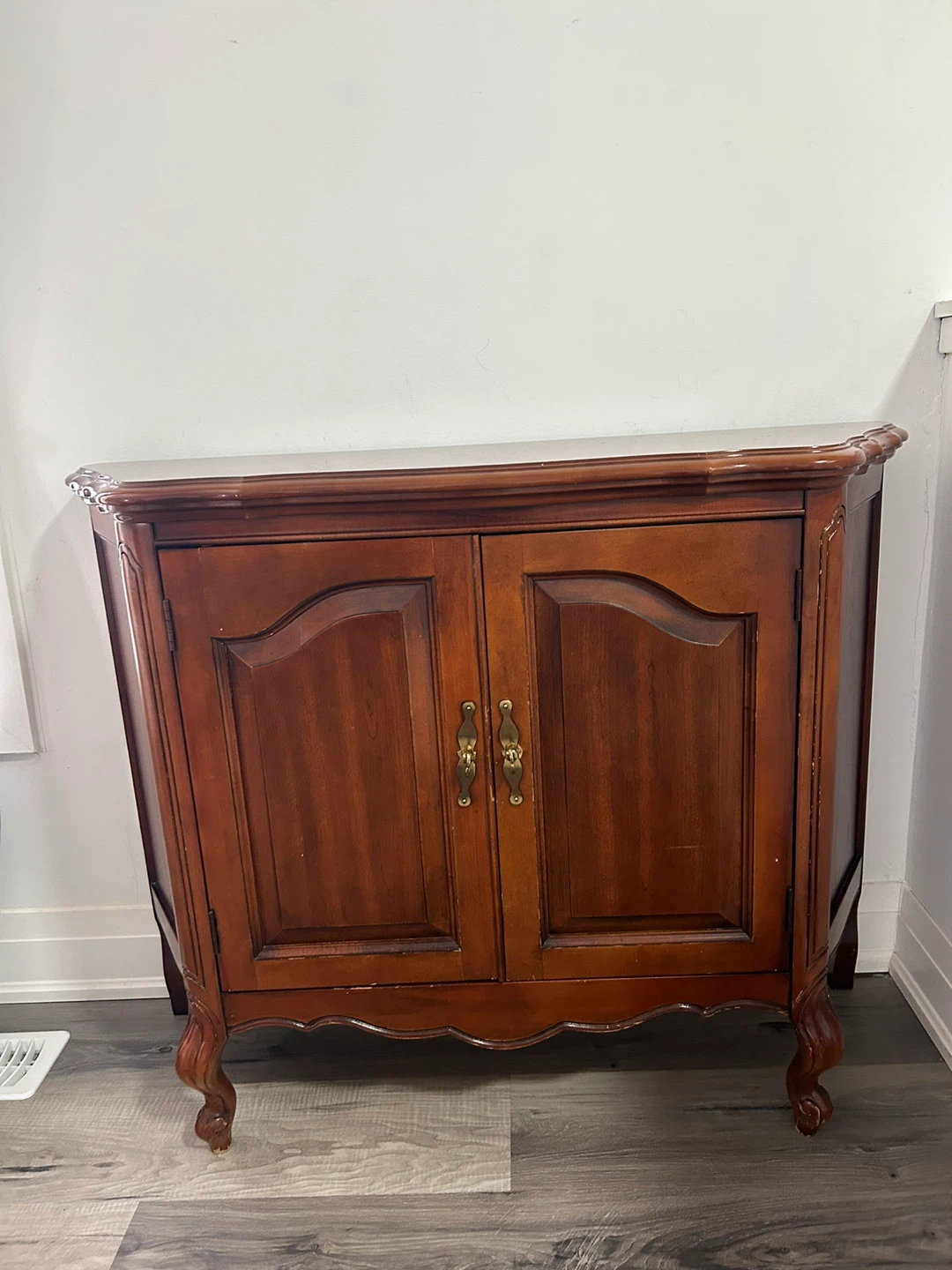 Wooden Cabinet with Double Doors