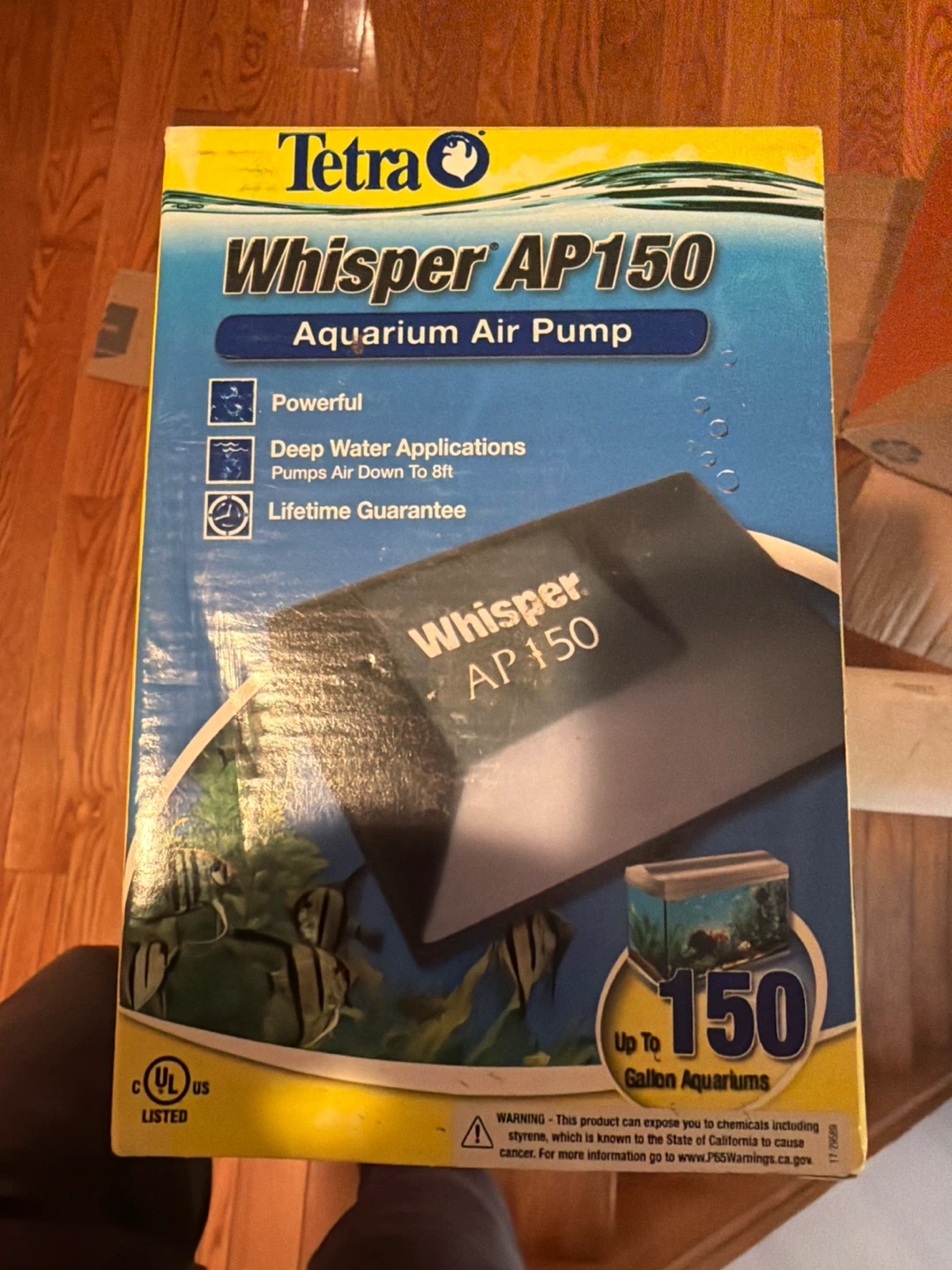 Tetra Whisper AP150 Aquarium Air Pump