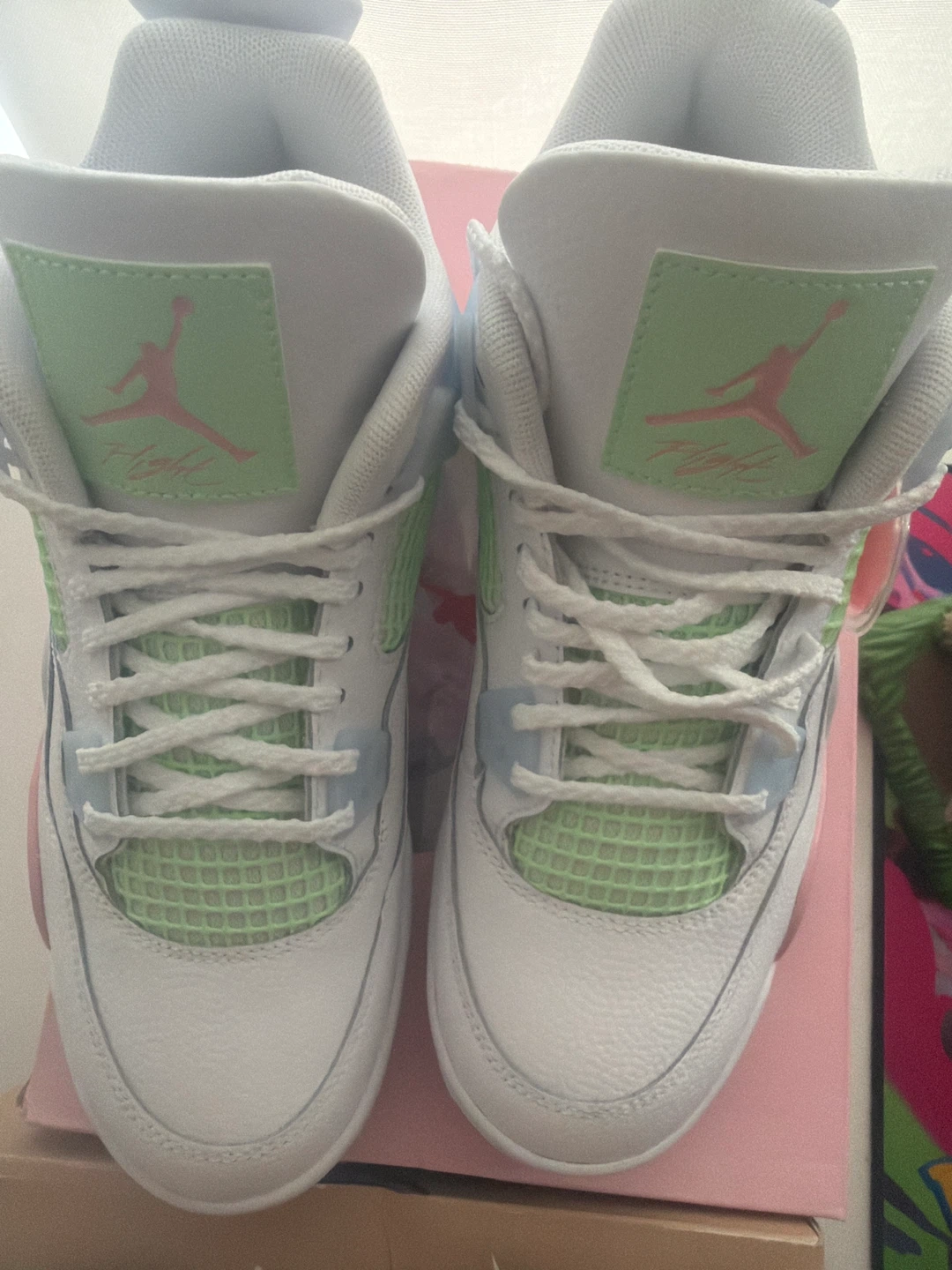 Air Jordan 4 Retro GS "Vivid Sulfur" Sneakers - photo 2
