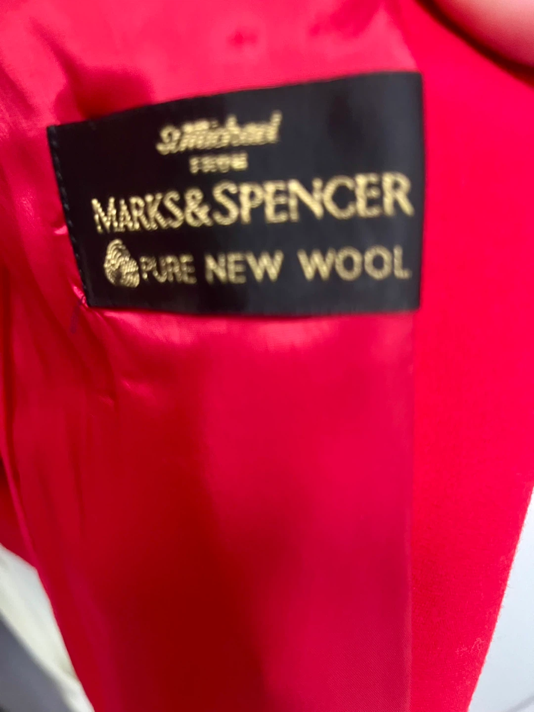 Marks & Spencer Red Double-Breasted Blazer - Size 12 - photo 3